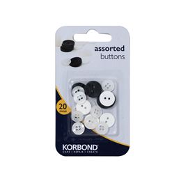 20 Piece Assorted Buttons