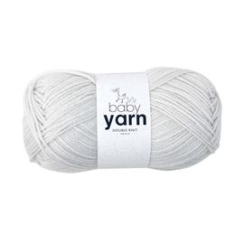 Baby DK Acrylic Yarn Silver Grey 100g