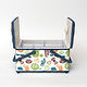 Habby Dreams Twin Lidded Sewing Basket