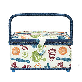 Habby Dreams Medium Sewing Basket